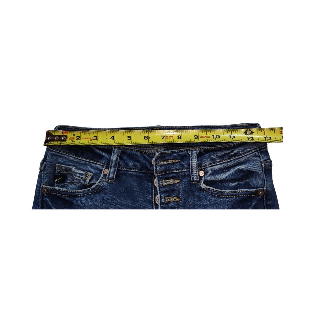 KanCan High Rise Distressed Ankle Women's Skinny Jeans Size‎ 7/27 - Picture 5 of 6